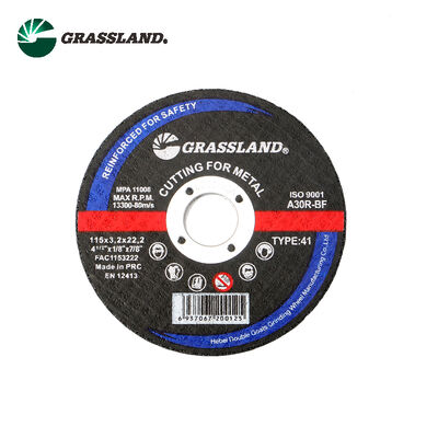 DISCHI DA TAGLIO GRASSLAND 4.5" in metallo 115mm X 3.0mm X 22.2mm per il taglio senza contaminazione dell'acciaio inossidabile