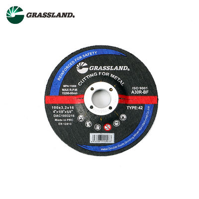dischi di macinazione concentrare depressi a 4 pollici del metallo T42 di 100X3X16mm