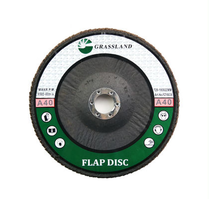 Ruota a disco pulita della falda dell'abrasivo dell'allumina 180mm di rimozione