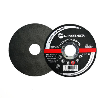 4-1/2 dischi taglienti di acciaio inossidabile di T41 115mm " di X3/64 " X7/8»