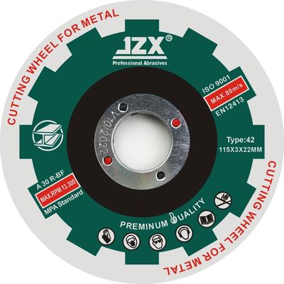 dischi taglienti di acciaio inossidabile T42 di 115x3x22.2mm