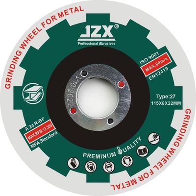 " Mola abrasiva del corindone di X1/4X7/8 T27-4-1/2