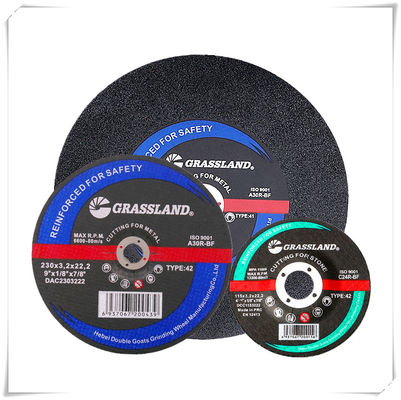 Dischi abrasivi a 9 pollici di 230mm x di 3mm x di 22.23mm per la smerigliatrice di angolo