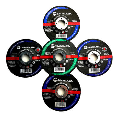 OEM 4,5 di spessore 24 Grit Angle Grinder Grinding Discs di X 6mm