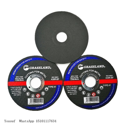 60# digrignano il tipo 42 pascolo dei dischi di macinazione del metallo di 125 x di 3 x di 22.23mm