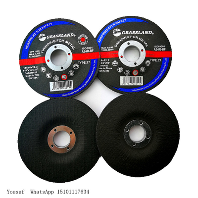 4,5&quot; X 1/4&quot; X 7/8&quot; mola abrasiva di A24R T27 per la sabbia della smerigliatrice 30