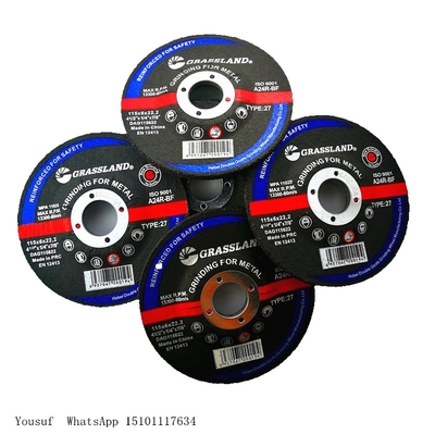 disco di molatura abrasivo del MPA di 115x6x22.2mm per il taglio di metalli