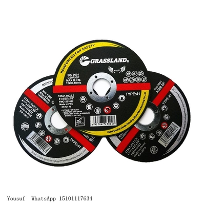 Smerigliatrice di angolo a 9 pollici Metal Cutting Disc 230mm x 3mm x 22.2mm pianamente