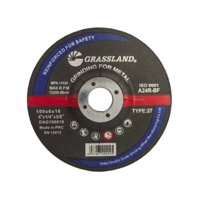 Dischi da taglio in acciaio inox 4" 100mm X 6mm X16 mm per smerigliatrici angolari, conformi a EN 12413