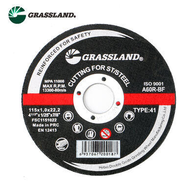 GRASSLAND 4.5 "Dischi da taglio metallo 115mm X 1.0mm X 22.2mm per il taglio senza contaminazione di acciaio inossidabile