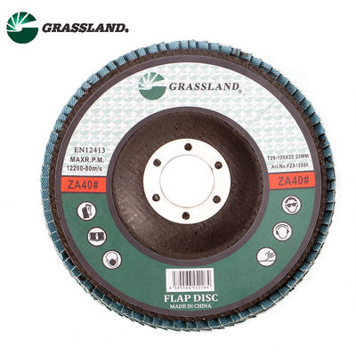 disco della falda di 115mm 60 Grit Zirconium Angle Grinder Sanding