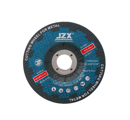 JZX 4,5" 115x3x22.23 ha depresso i dischi di macinazione del metallo del centro 115mm