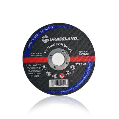 DISCHI GRINDING METALLO GRASSLAND 125mm X 1mm X 22.2mm per Taglio Preciso e Senza Vibrazioni