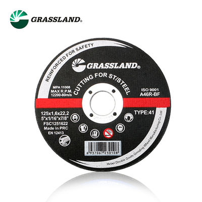 Dischi abrasivi Inox da 125mm per acciaio inossidabile 5 pollici x 1/16 pollici x 7/8 pollici Disco da taglio con elevata durata di taglio