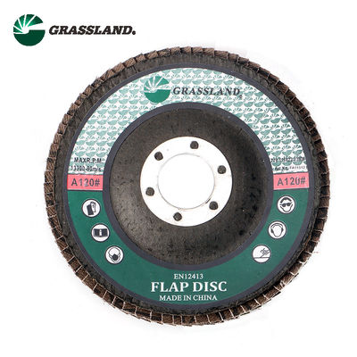 4-1/2 dentro. 120 ruota a disco della falda di Grit Polishing Aluminum Oxide 27