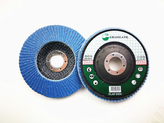 125mm 40 digrignano 80 sabbie inclinano i dischi di Polishing Zirconia Flap della smerigliatrice
