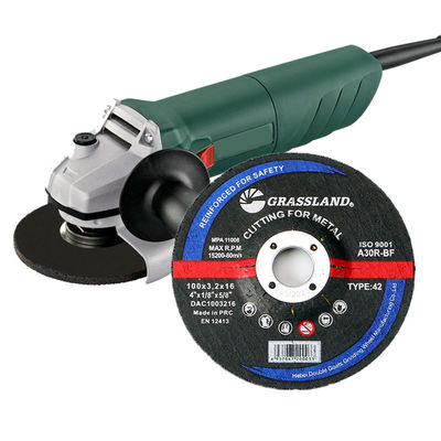 15300rpm smerigliatrice di angolo di tipo 1 100mm Metal Grinding Disc