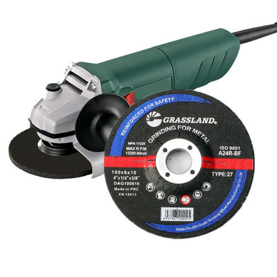 24 Grit Masonry Grinding Wheel per il taglio di metalli a 4,5 pollici