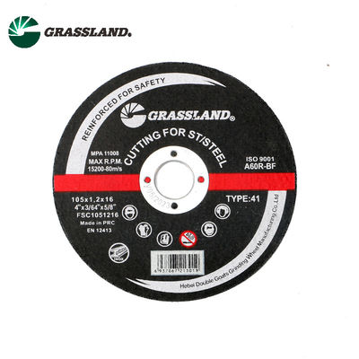 60# digrignano la smerigliatrice di angolo di 100mm Inox 4 Discs