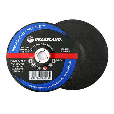 Ruota tagliata abrasiva a 7 pollici 80m/S di 180x3.0x22.2mm per metallo