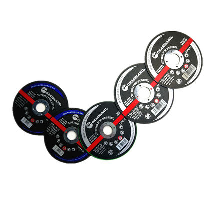 Ruota abrasiva 125x6x22 di Steel Cutting Disc della smerigliatrice 80M/S del pascolo per il acciaio al carbonio