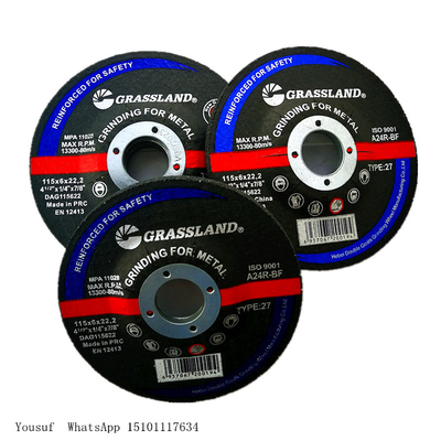 5&quot; metalli tipo 27 della mola dell'abrasivo di 125 x di 6 x di 22.23mm